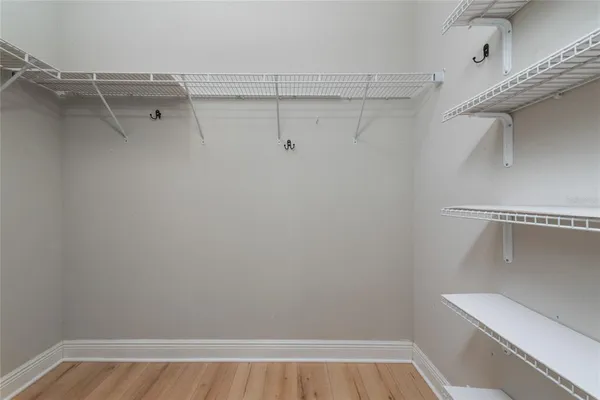 a view of walk in closet