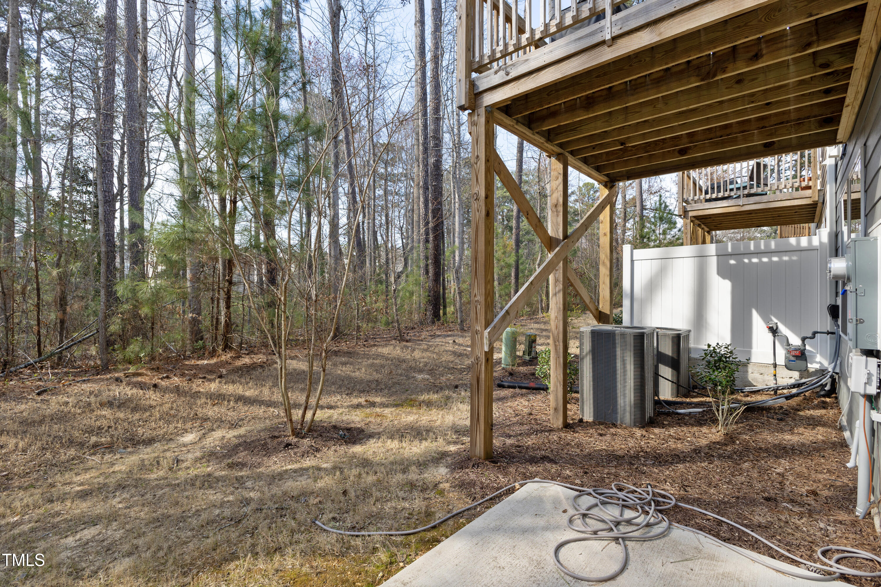 629 Newlyn Drive Raleigh, NC 27606 - Photo 32 of 39 Walkout Basement Patio
