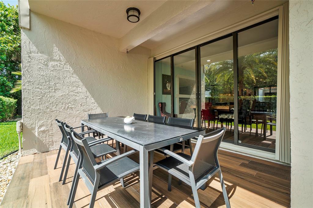 3908 South Ocean Boulevard, Unit TH4 Boca Raton, FL 33487 - Photo 25 of 37 a view of an outdoor seating area