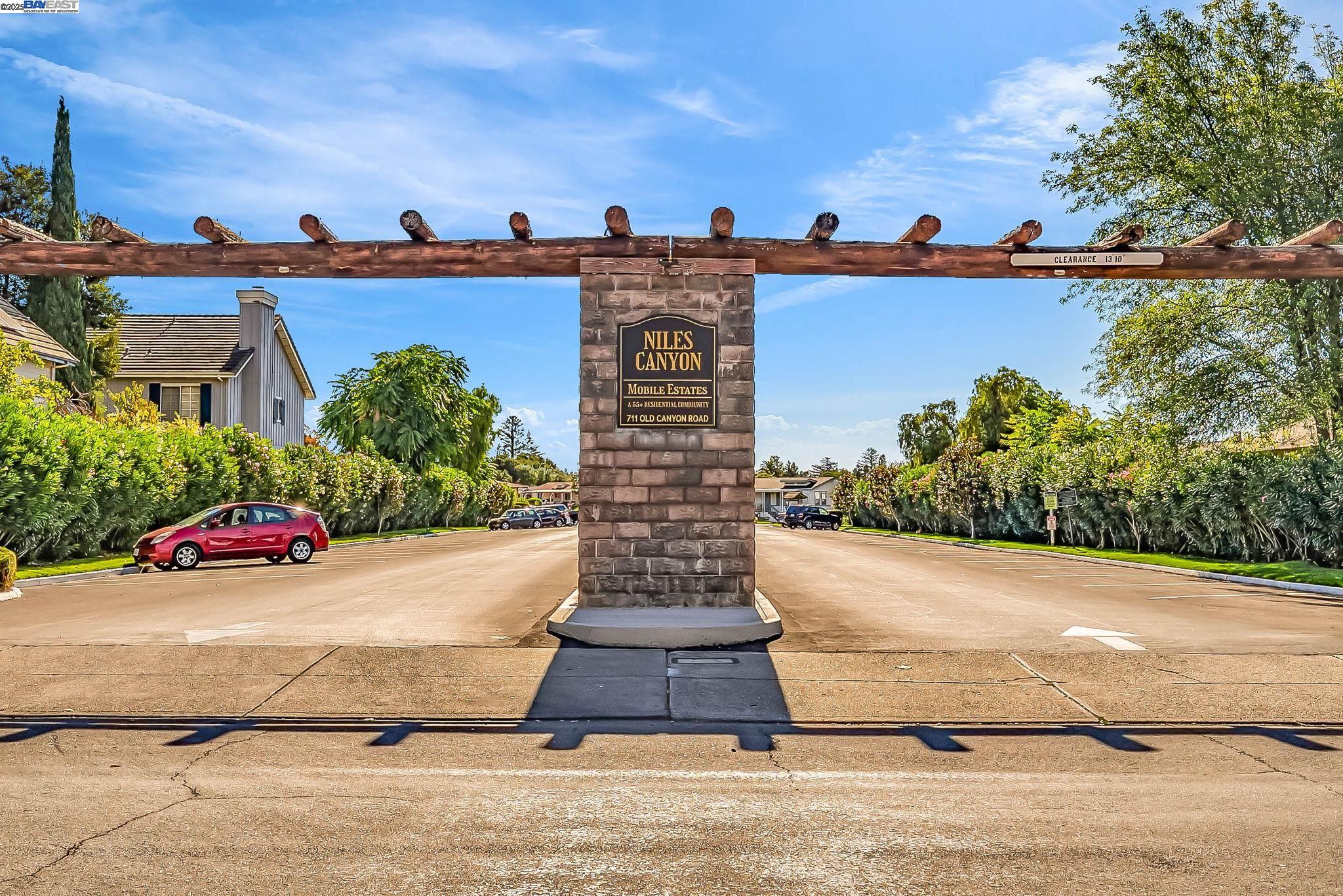 711 Old Canyon Road, Unit 176 Fremont, CA 94536 - Photo 39 of 41 an aerial view of a house with a yard and potted plants