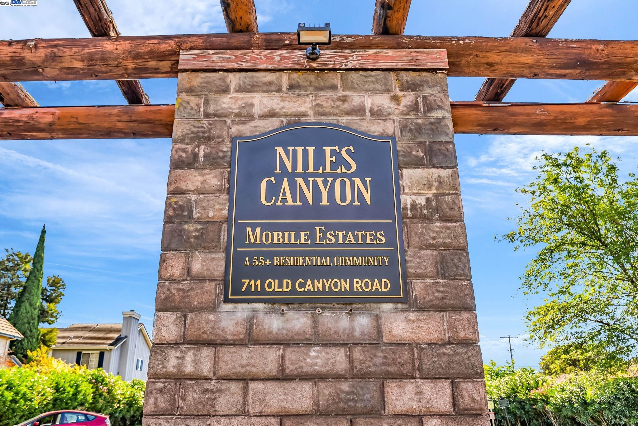 711 Old Canyon Road, Unit 176 Fremont, CA 94536 - Photo 40 of 41 a close up of a street sign