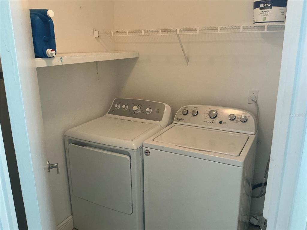 715 Sugar Bay Way, Unit 107 Lake Mary, FL 32746 - Photo 15 of 48 a utility room with dryer and washer