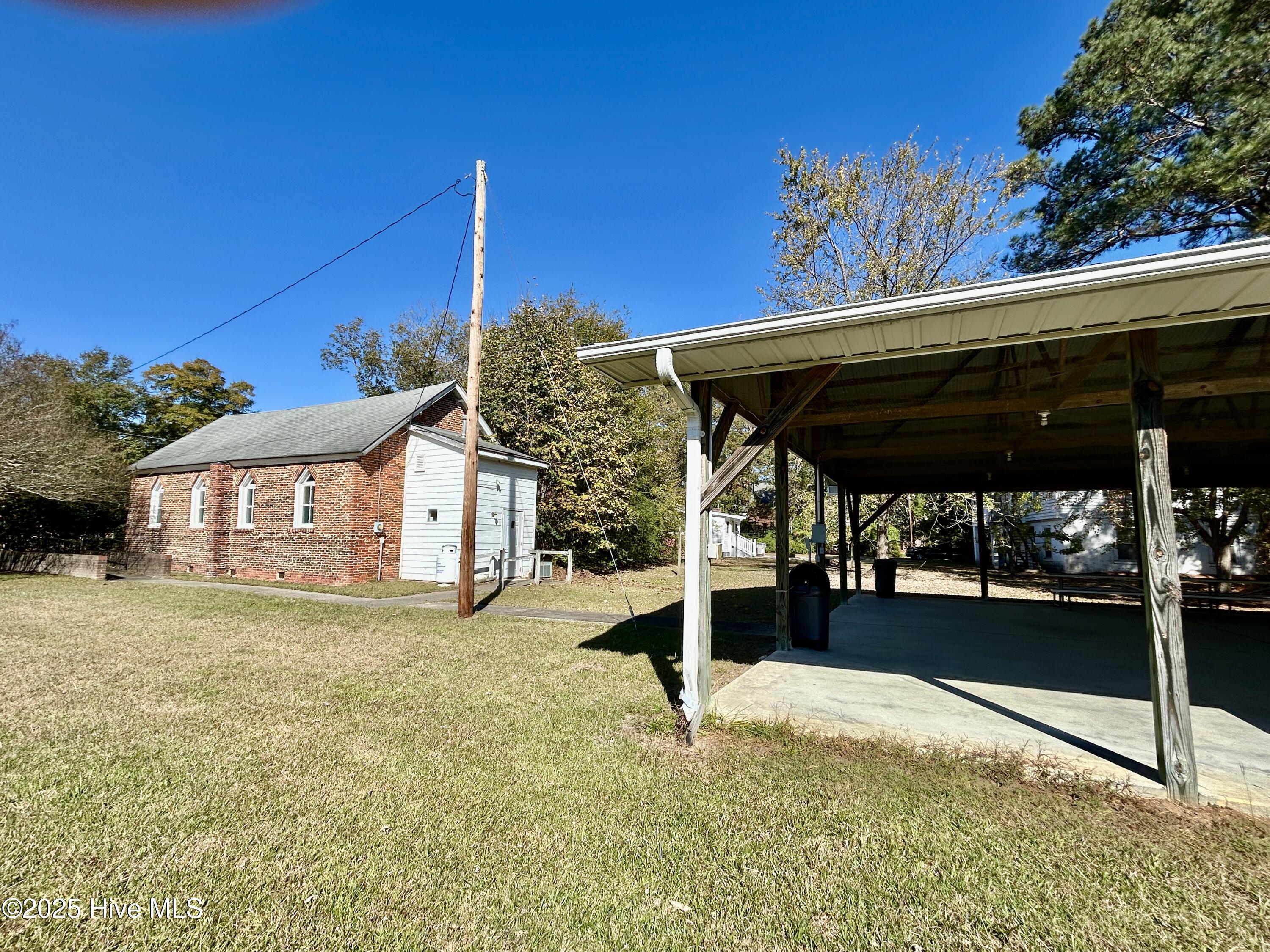 1715 Main Street Scotland Neck, NC 27874 - Photo 20 of 37 view from shelter to front showing church