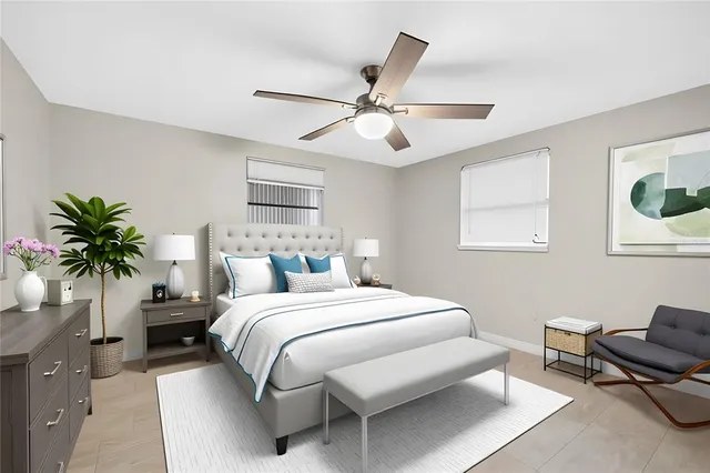 aerial view of multiple houses with outdoor space