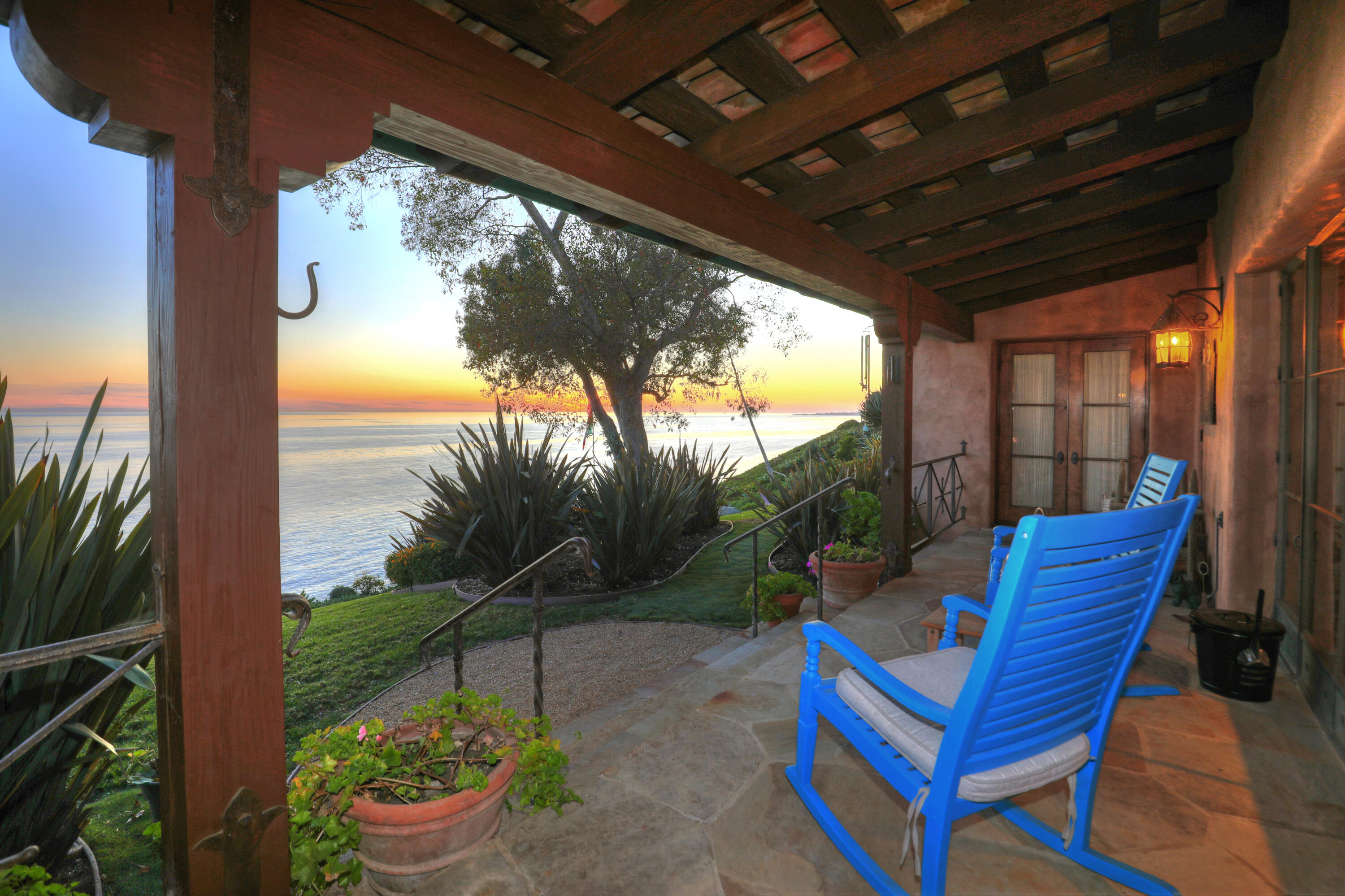 7 Creciente Drive Santa Barbara, CA 93110 - Photo 16 of 16 a garden view with a seating space