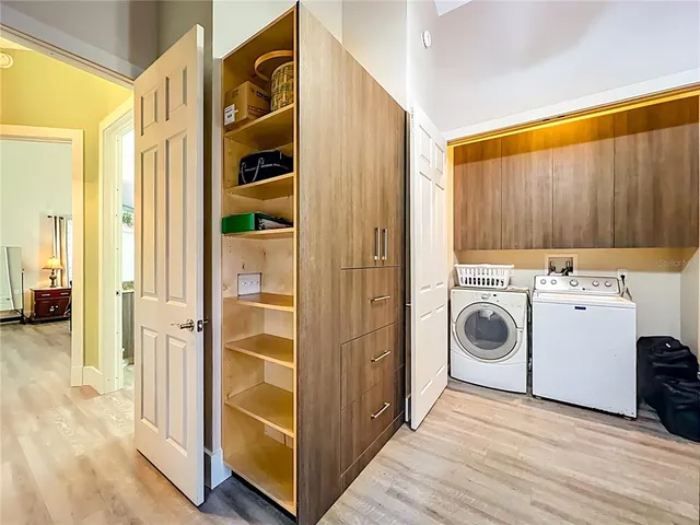 a room with furniture and a window