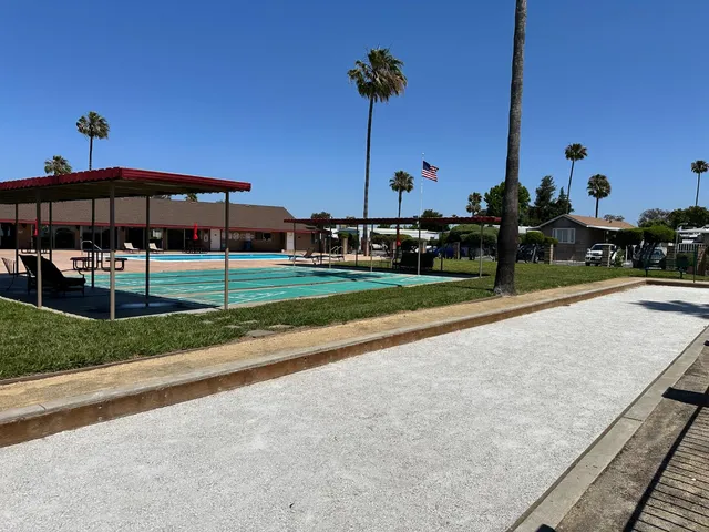 a view of outdoor space with seating