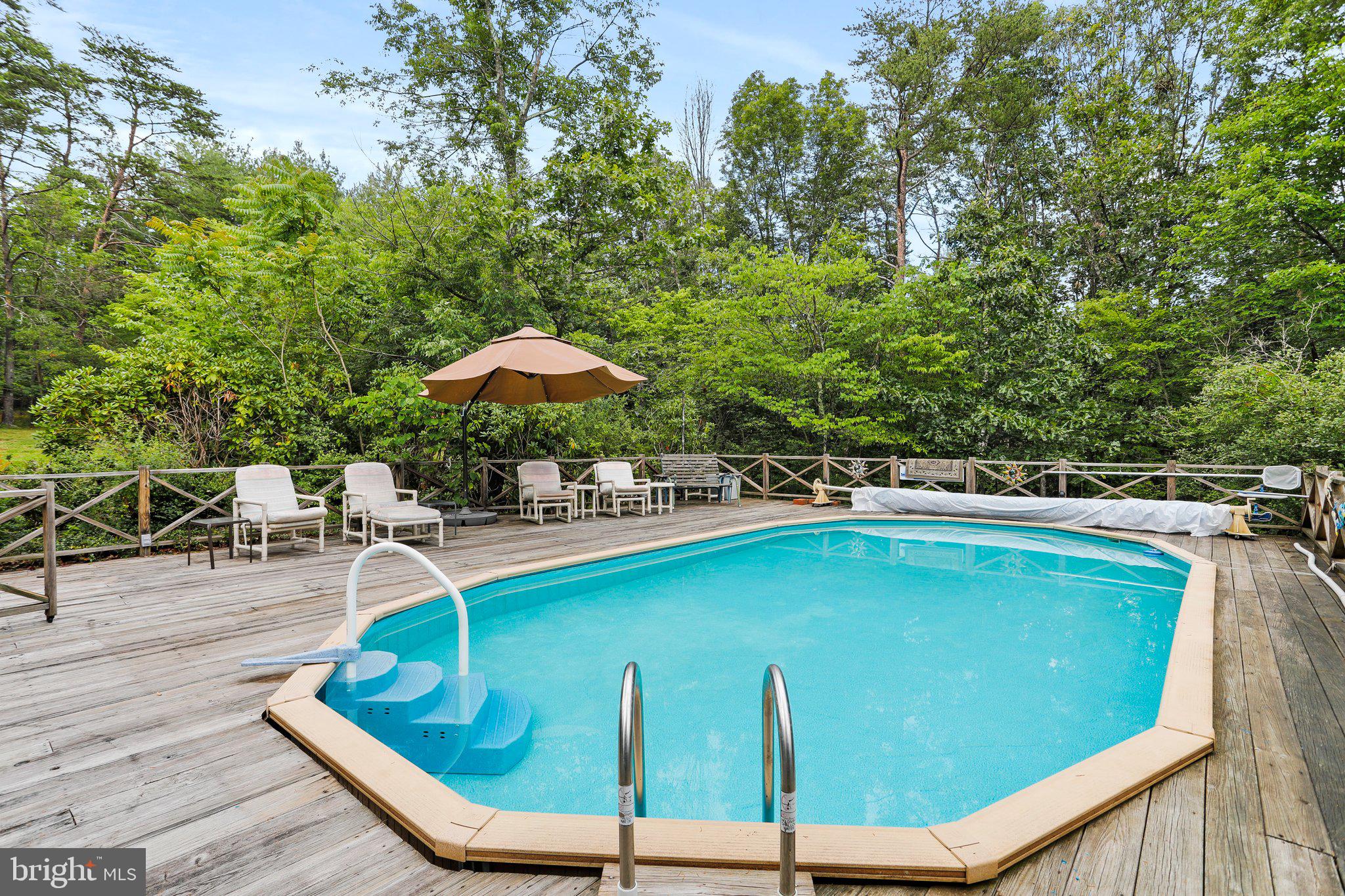 2599 Tabor Road Berkeley Springs, WV 25411 - Photo 39 of 50 Outdoor Pool /with deck