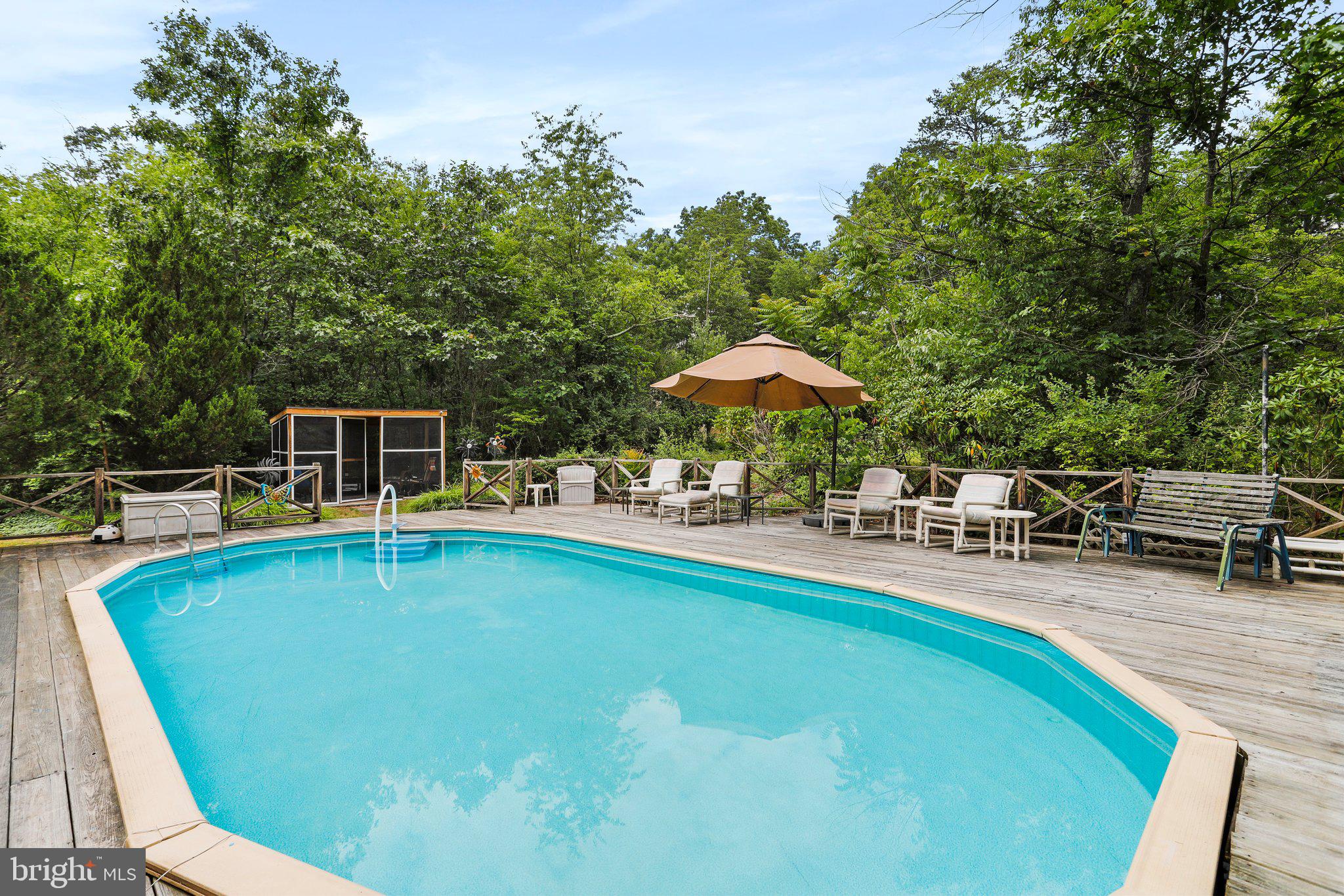 2599 Tabor Road Berkeley Springs, WV 25411 - Photo 40 of 50 Outdoor Pool /with deck