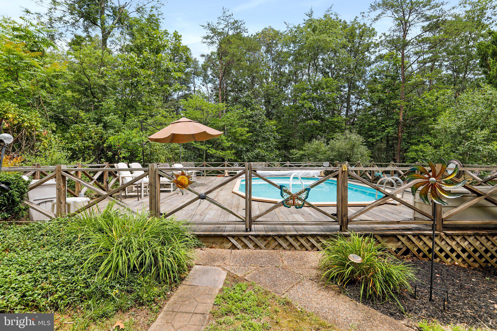 2599 Tabor Road Berkeley Springs, WV 25411 - Photo 41 of 50 Outdoor Pool /with deck