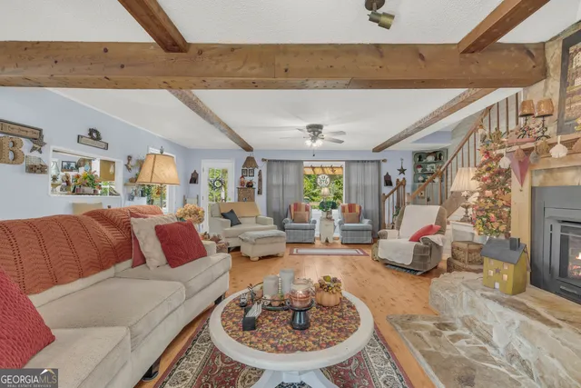 a bedroom with a bed and cabinets