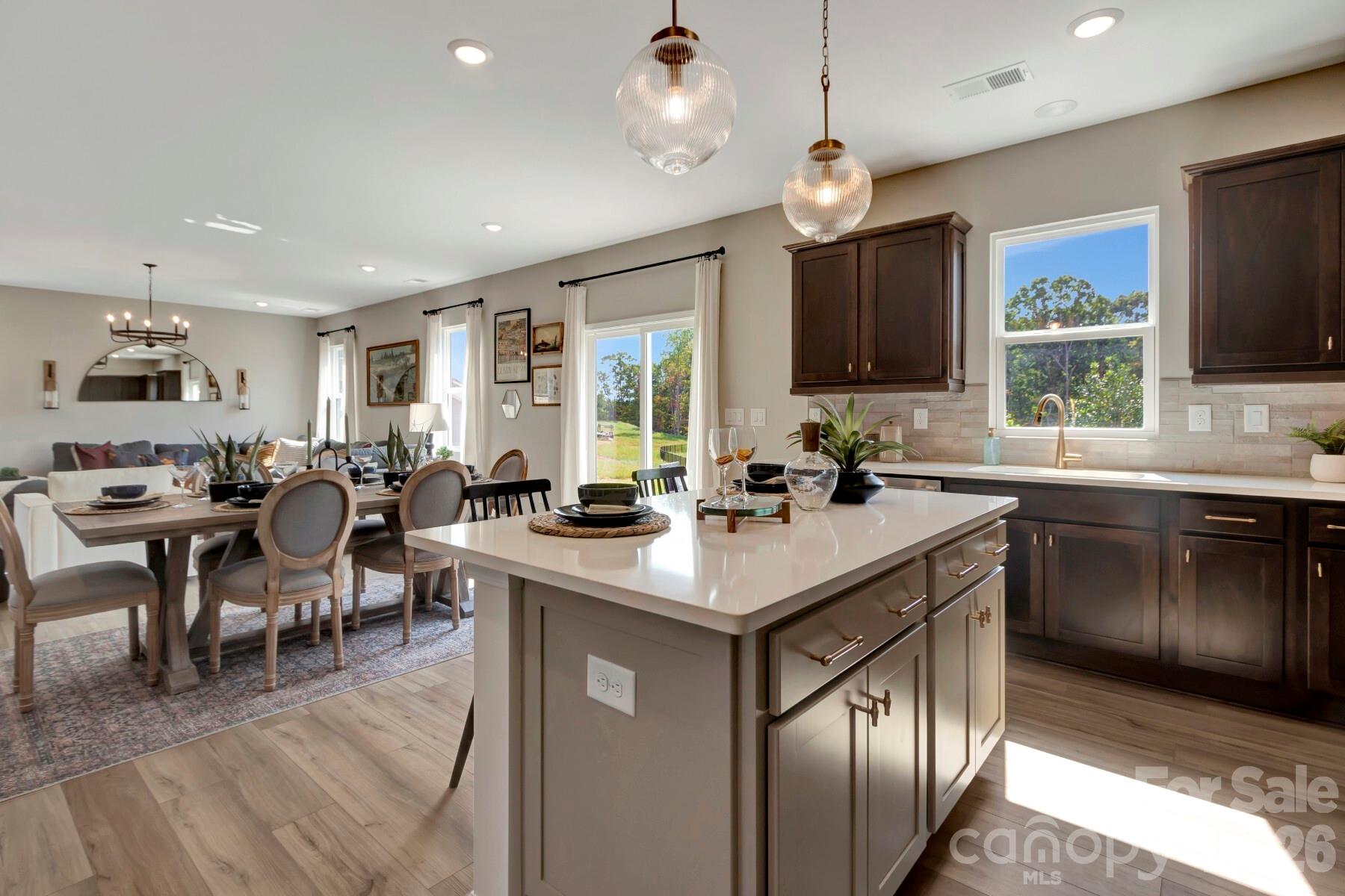 1458 Kate Cecil Way York, SC 29745 - Photo 18 of 40 a kitchen with lots of counter top space