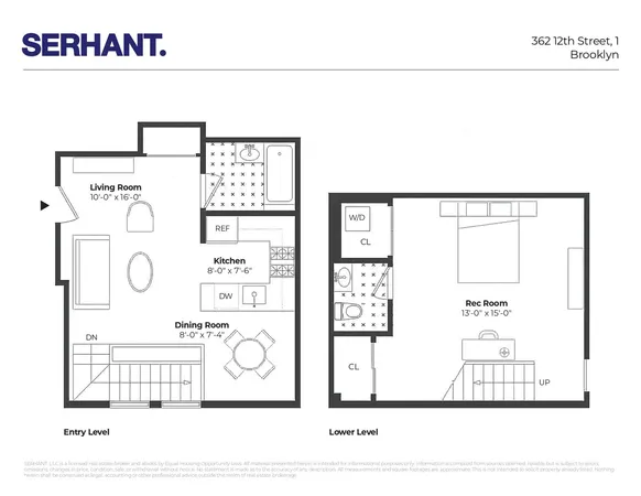 $3,850 | 362 12th Street, Unit 1 | Park Slope