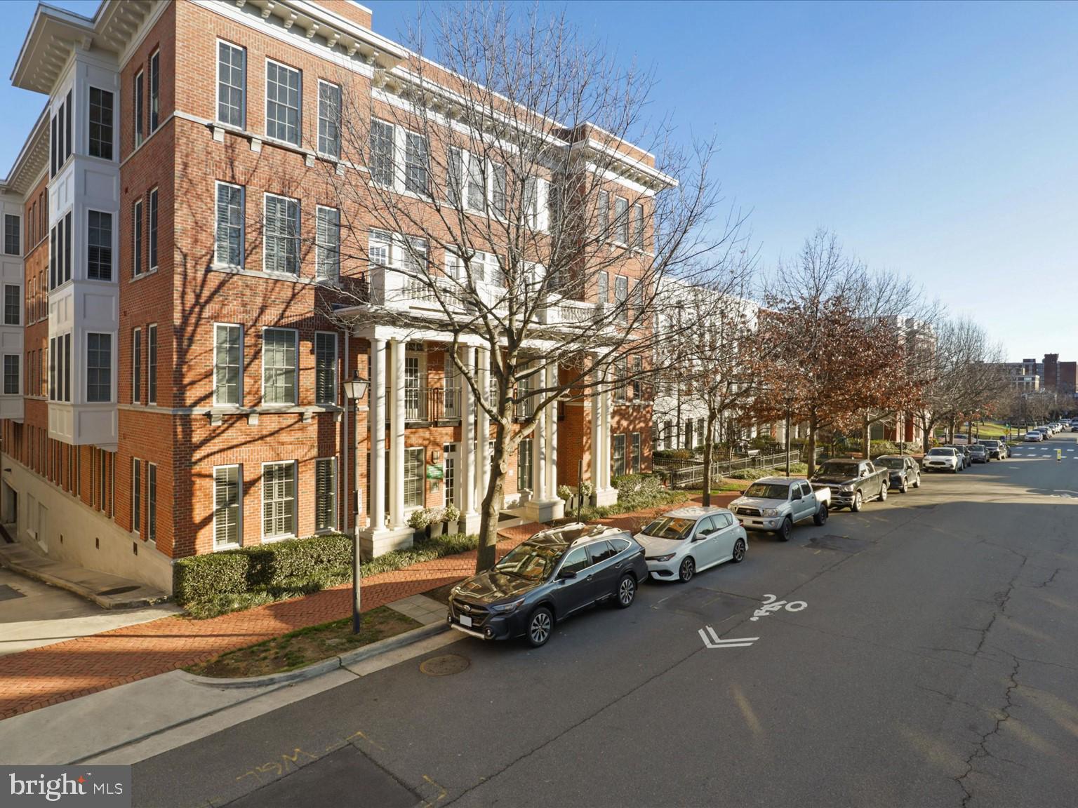 1023 North Royal Street, Unit 214 Alexandria, VA 22314 - Photo 23 of 38 a view of a street with cars