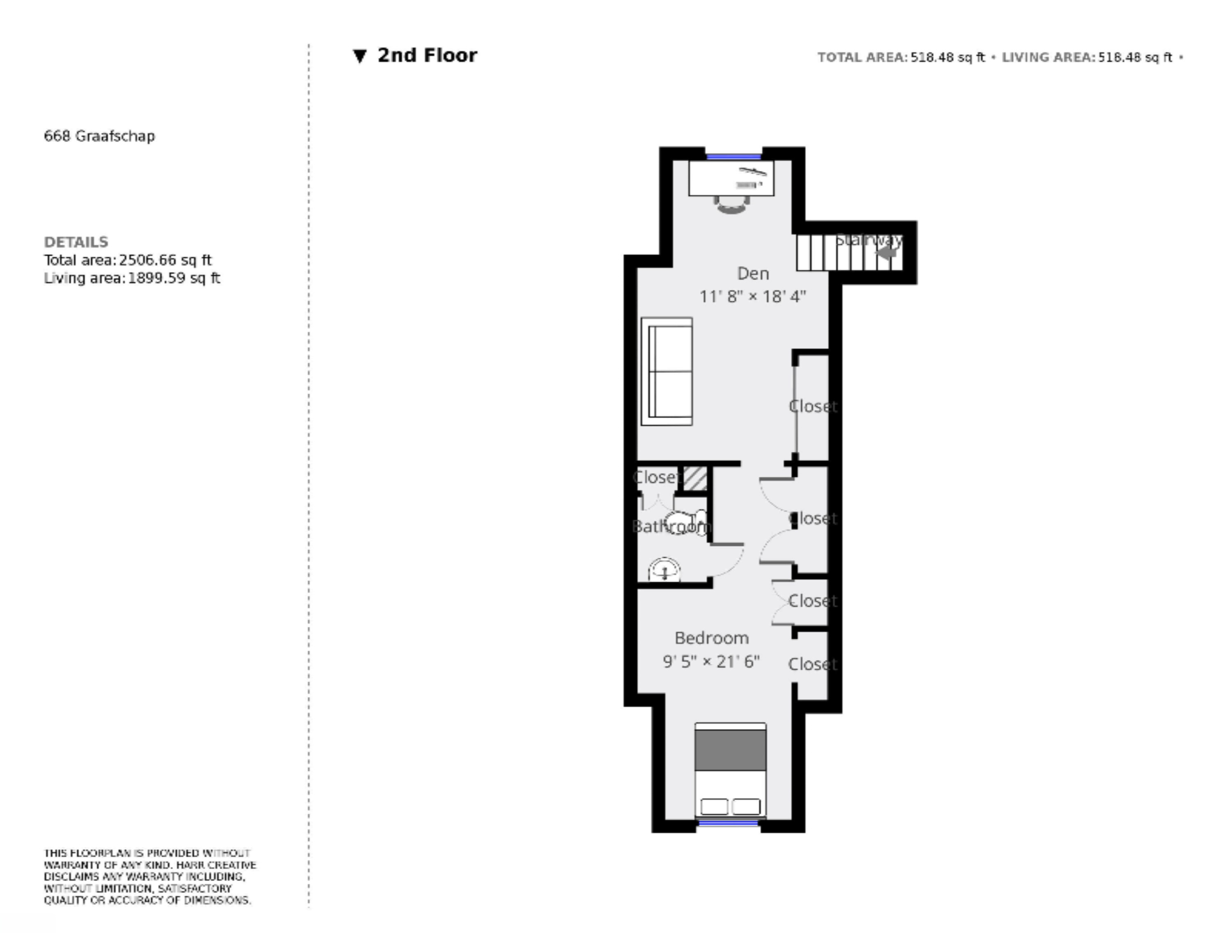 668 Graafschap Road Holland, MI 49423 - Photo 31 of 32 668 Graafschap 2nd Floor