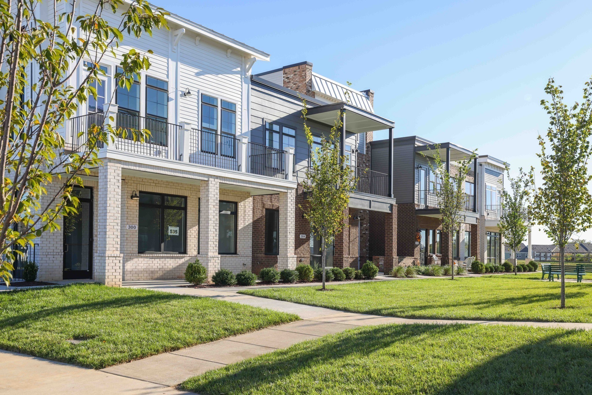 4026 John Marsh Road Spring Hill, TN 37174 - Photo 27 of 31 front view of a brick house with a yard