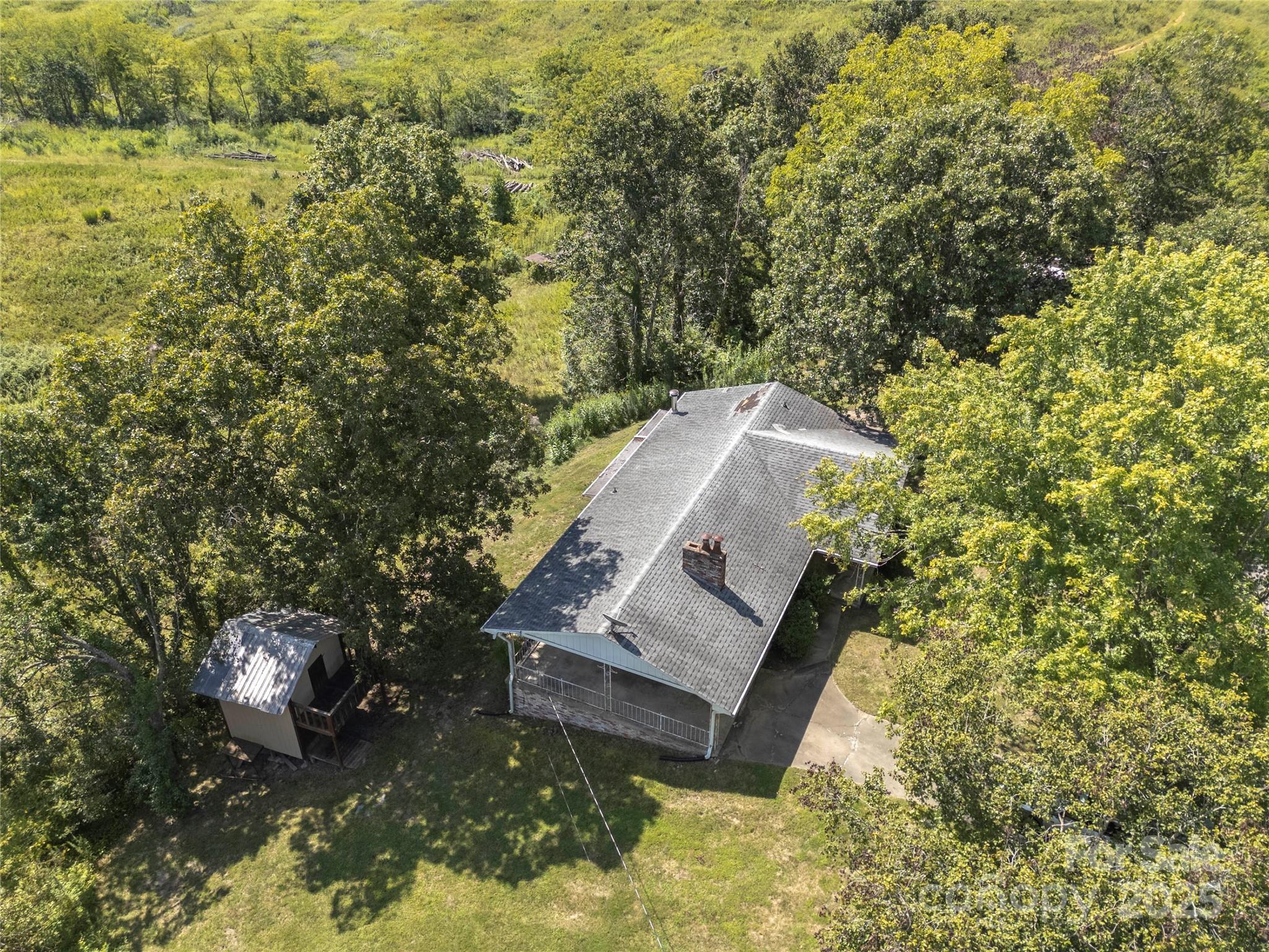 56 Gill Branch Road Weaverville, NC 28787 - Photo 29 of 47 a view of a house with a yard