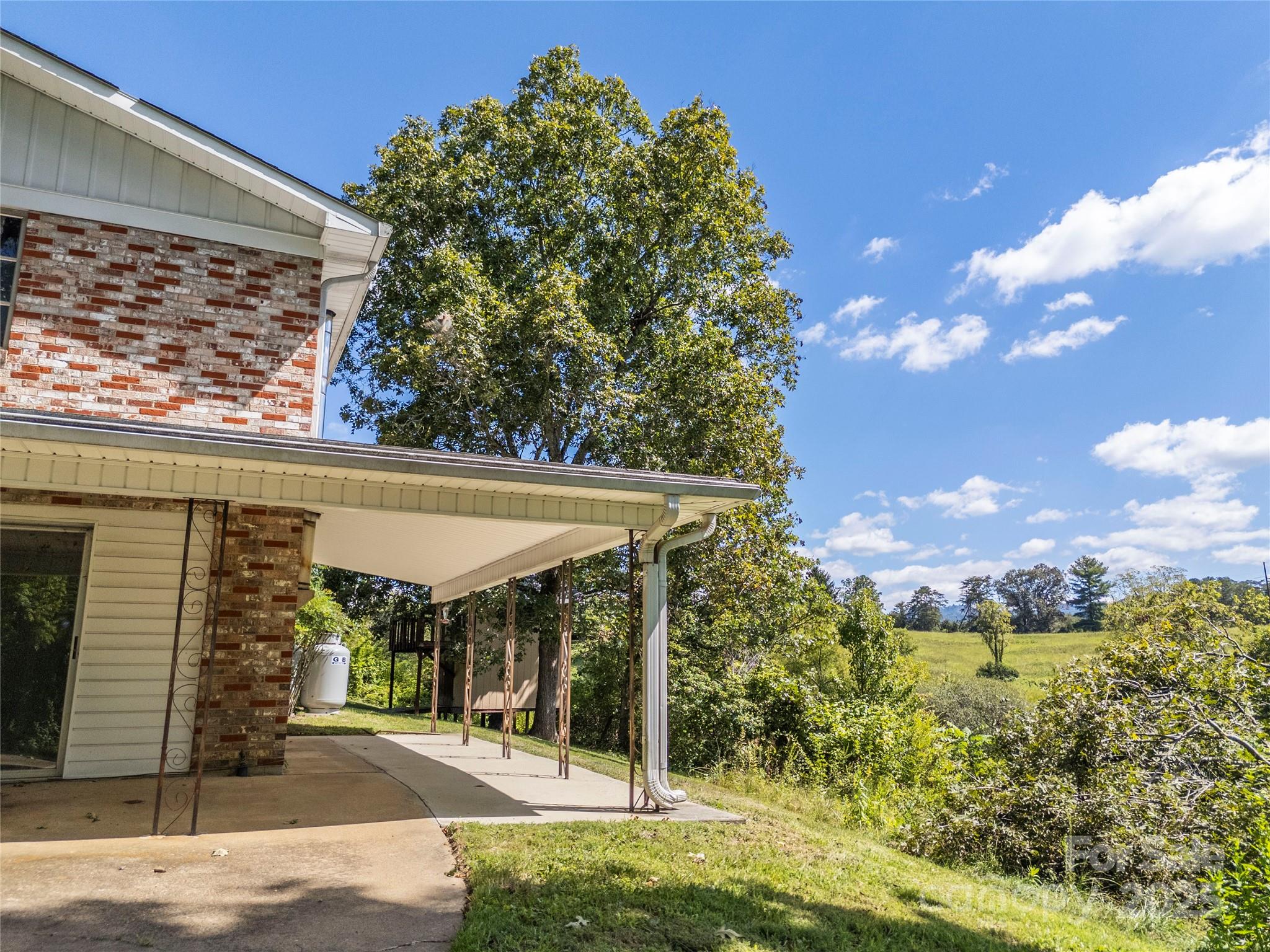 56 Gill Branch Road Weaverville, NC 28787 - Photo 4 of 47 a view of a porch