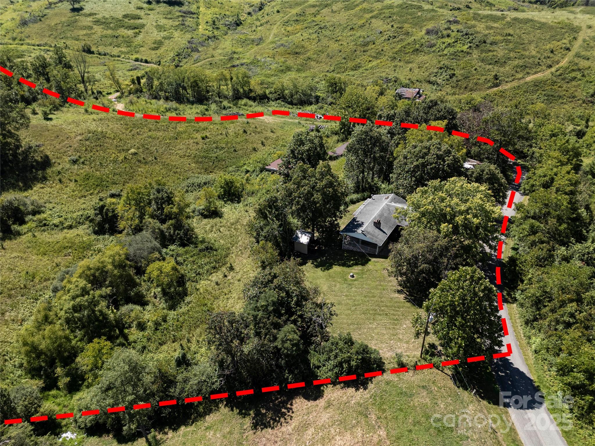 56 Gill Branch Road Weaverville, NC 28787 - Photo 8 of 47 a view of a flower garden