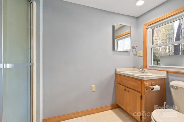 a view of a yard with swimming pool