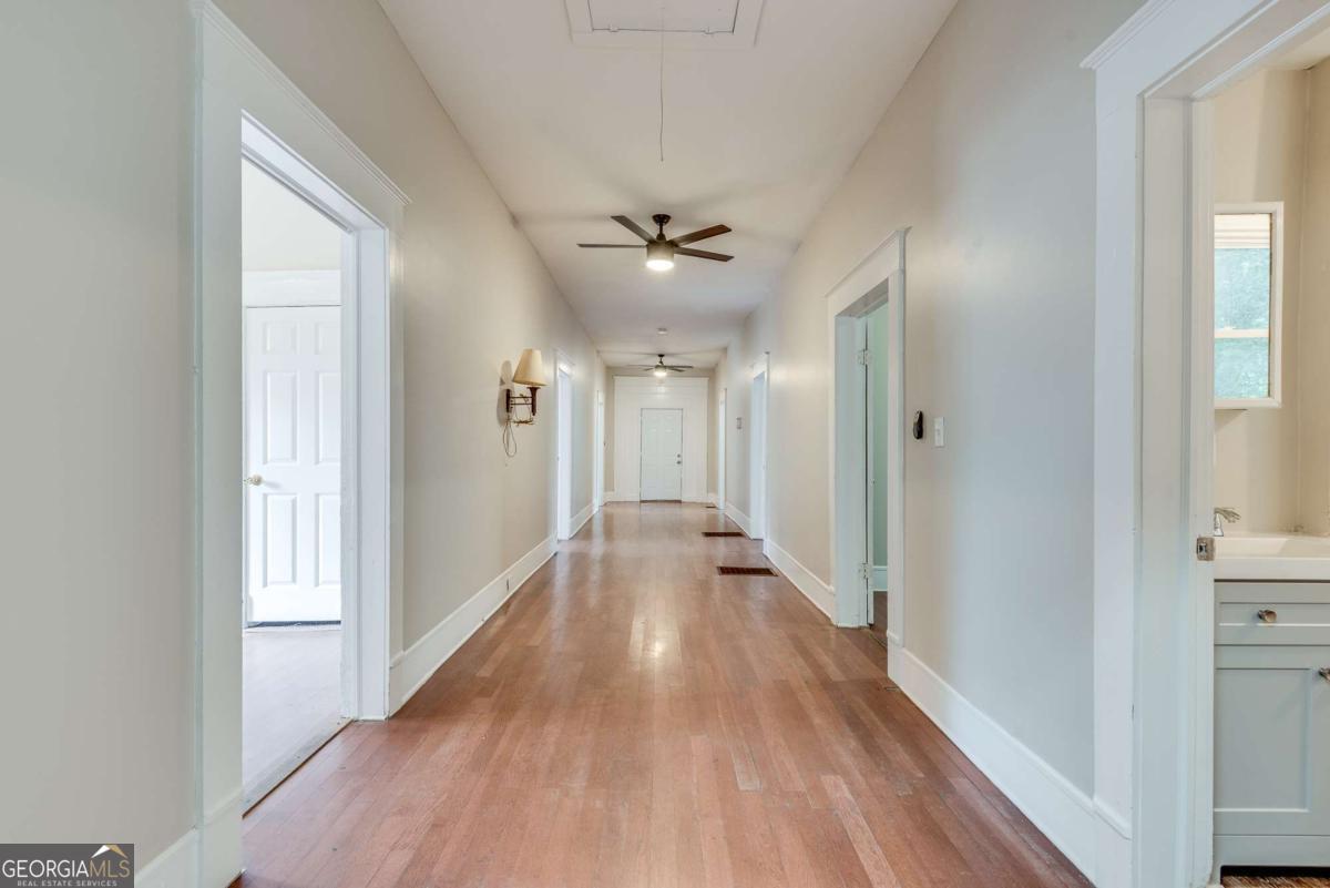 1330 Allene Avenue Southwest Atlanta, GA 30310 - Photo 13 of 24 a view of a hallway with wooden floor