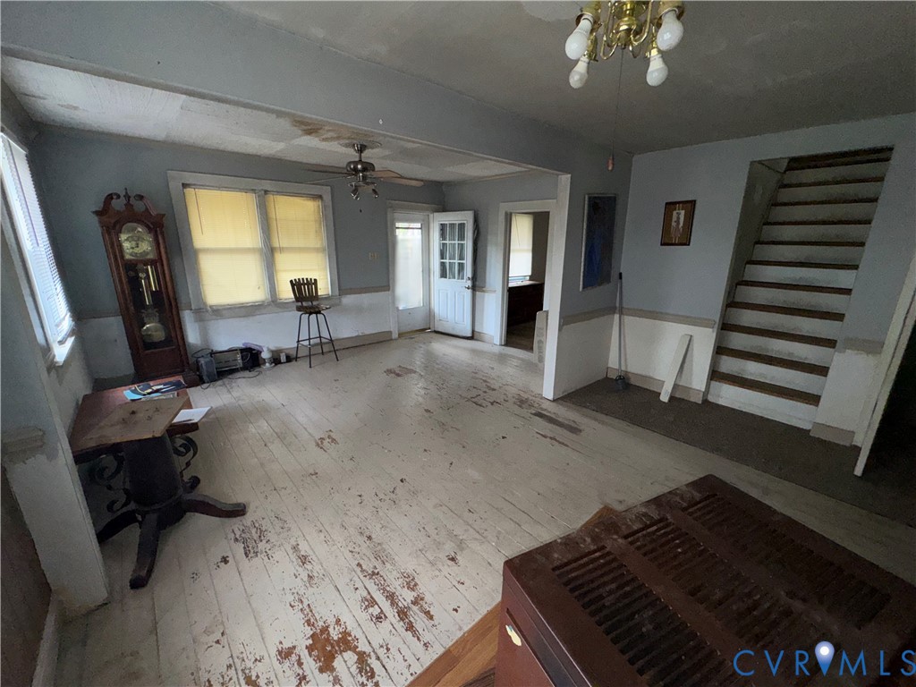 303 Purdy Road Emporia, VA 23847 - Photo 16 of 18 a living room with furniture and a fireplace