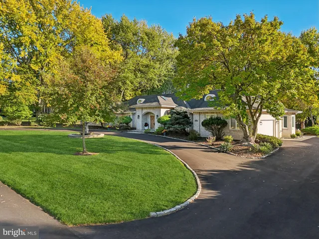 a view of a house with a swimming pool