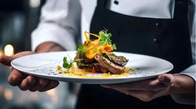 a view of a patio with table and chairs and potted plants