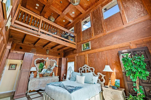 a outdoor living space with furniture