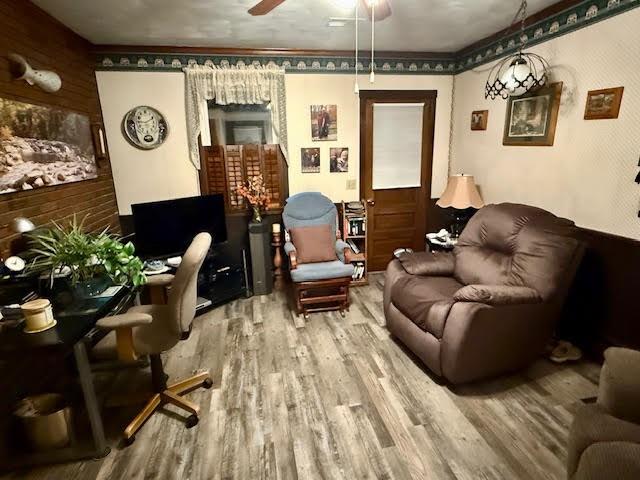 65 Glenn Road Mercer, PA 16137 - Photo 16 of 44 a living room with furniture and wooden floor