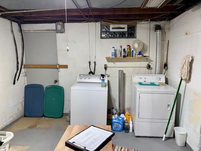 65 Glenn Road Mercer, PA 16137 - Photo 29 of 44 a utility room with dryer and washer