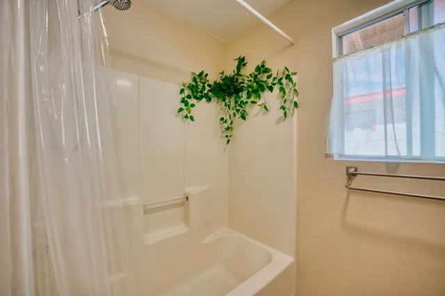 a view of a small space