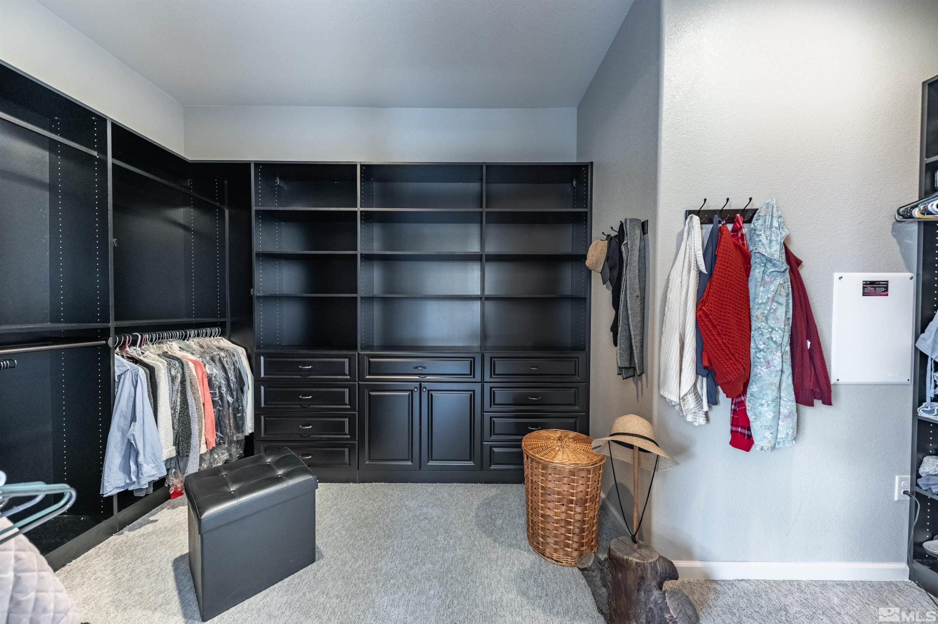 2084 Phaethon Lane Reno, NV 89521 - Photo 12 of 35 a view of walk in closet with clothes and shoes