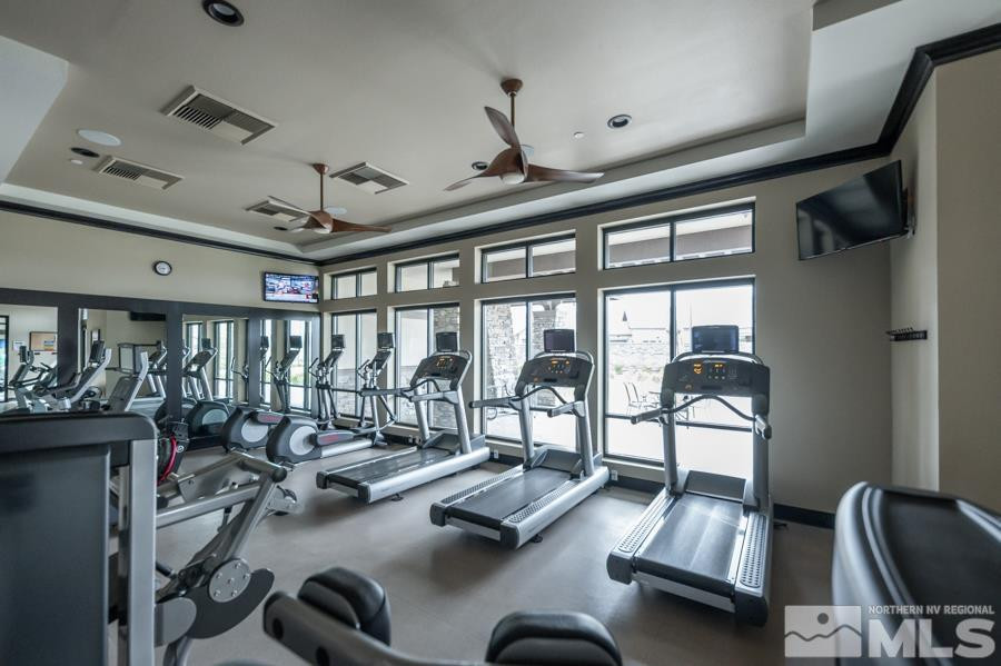 2084 Phaethon Lane Reno, NV 89521 - Photo 30 of 35 a view of a room with gym equipment