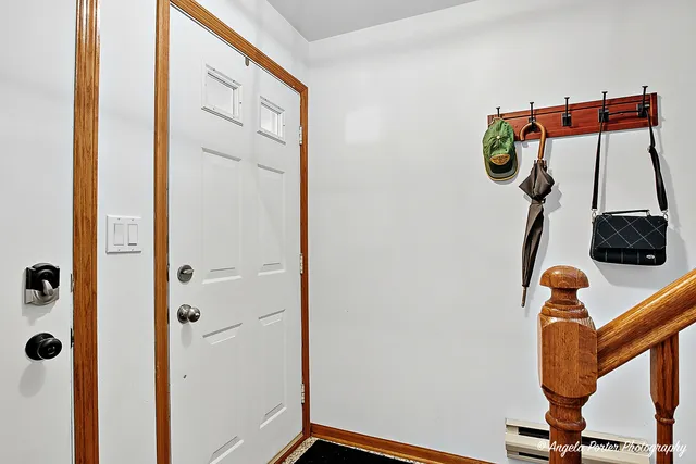 a view of storage and utility room