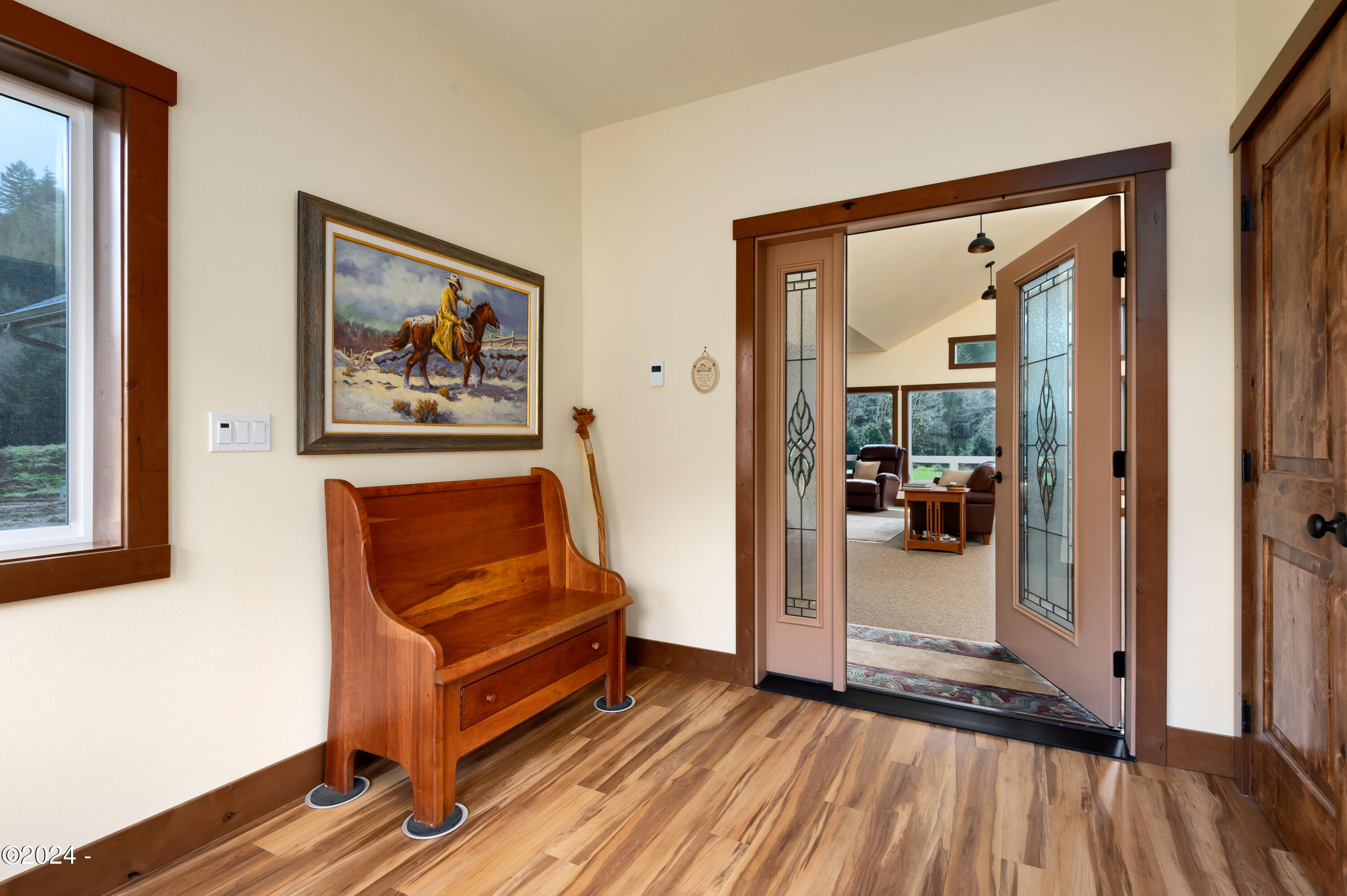 540 Big Rock Creek Road Blodgett, OR 97326 - Photo 4 of 54 Enclosed entryway with heated floors