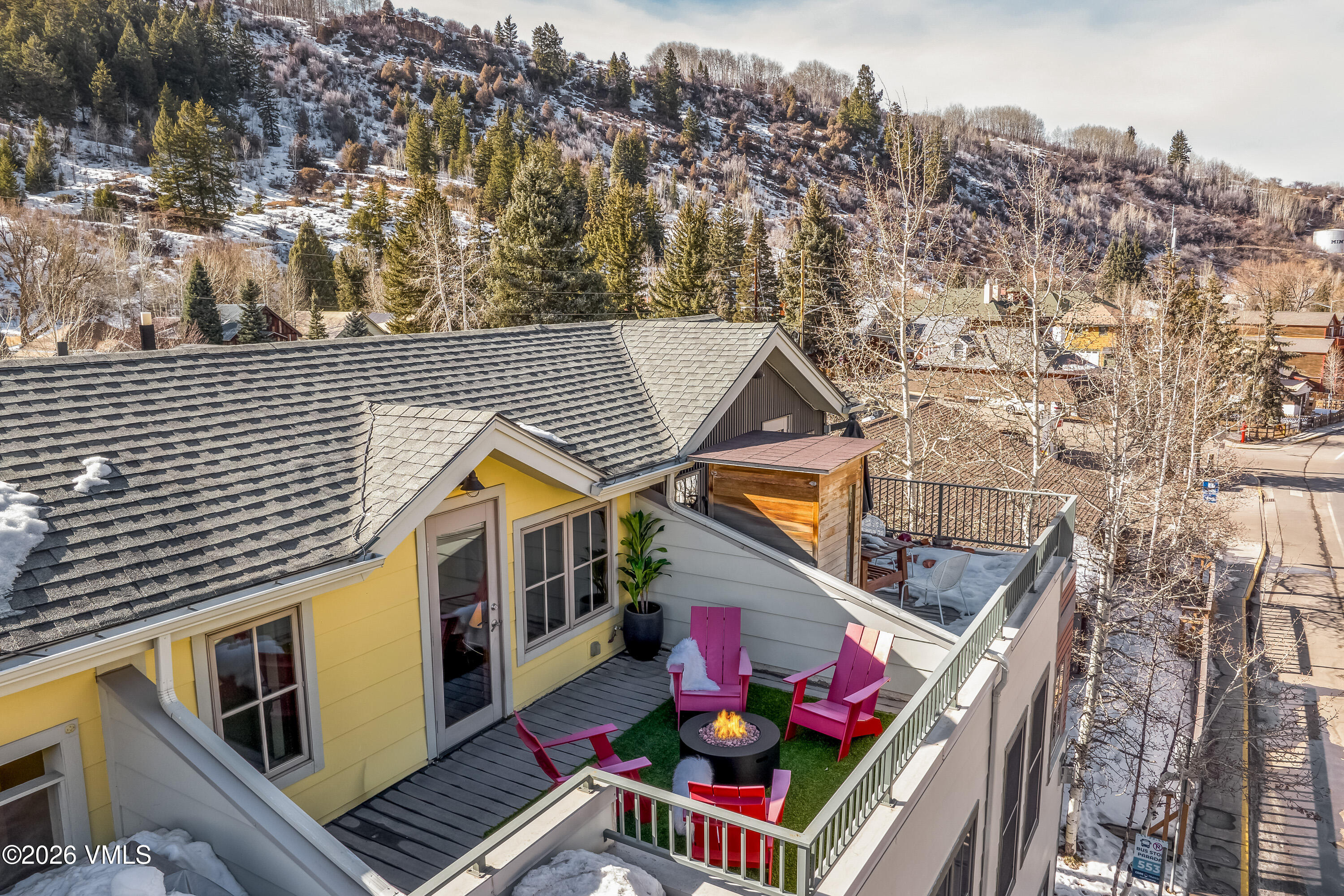 421 Main Street, Unit R2 Minturn, CO 81645 - Photo 24 of 41 Aerial 15