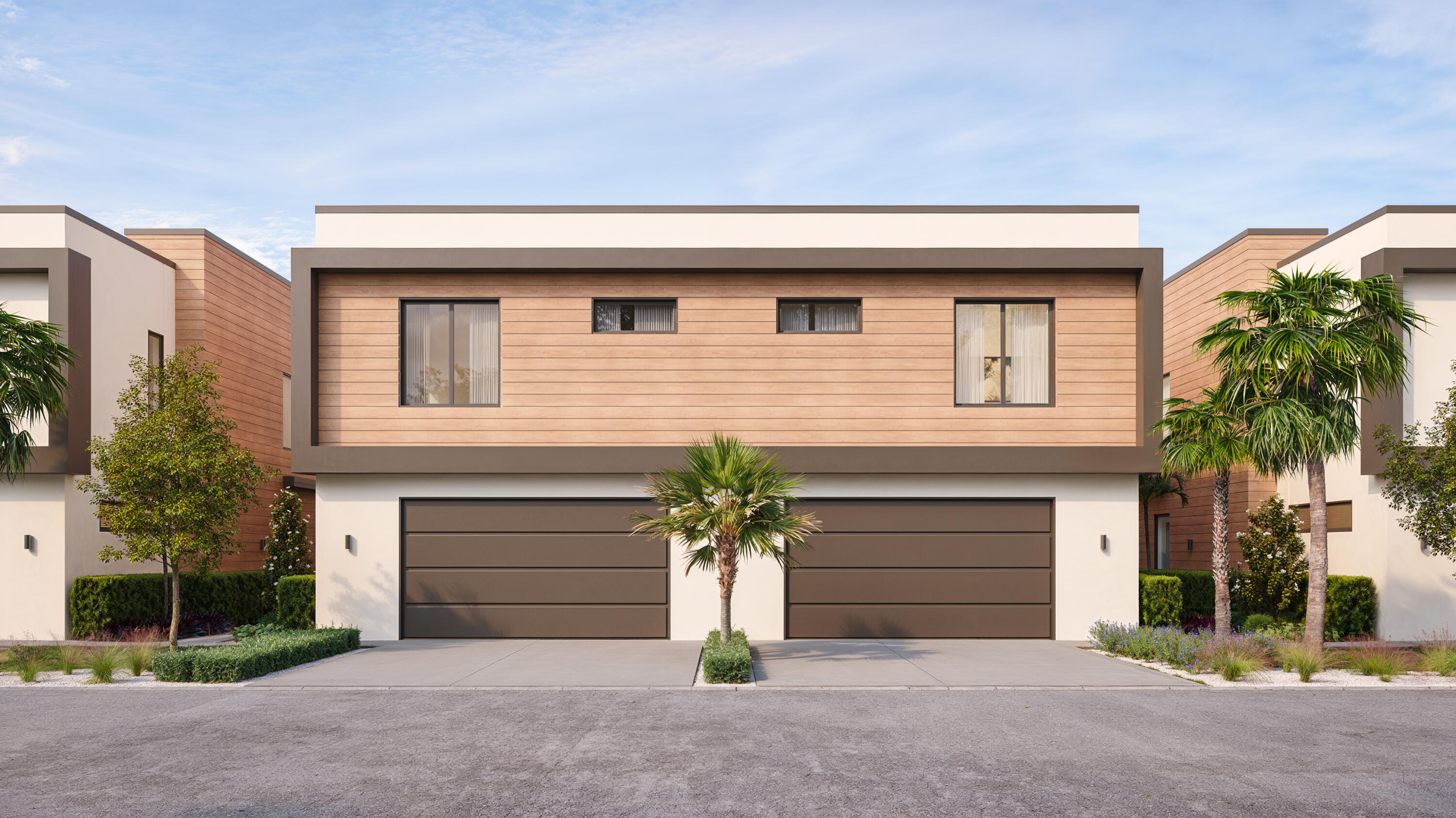a house view with a outdoor space