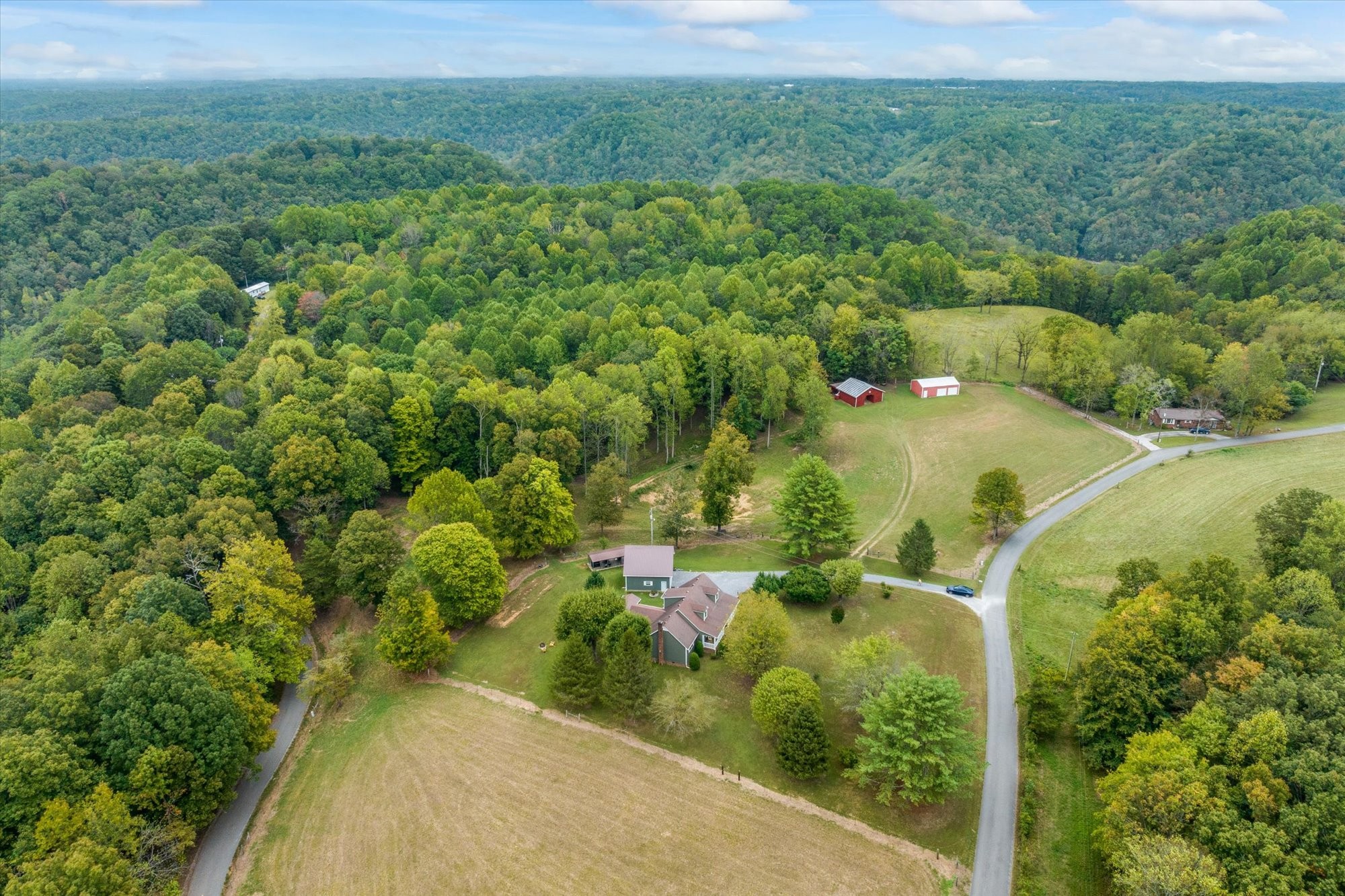 7214 Sarah Thomas Road Silver Point, TN 38582 - Photo 29 of 52 a view of a large yard with lots of green space
