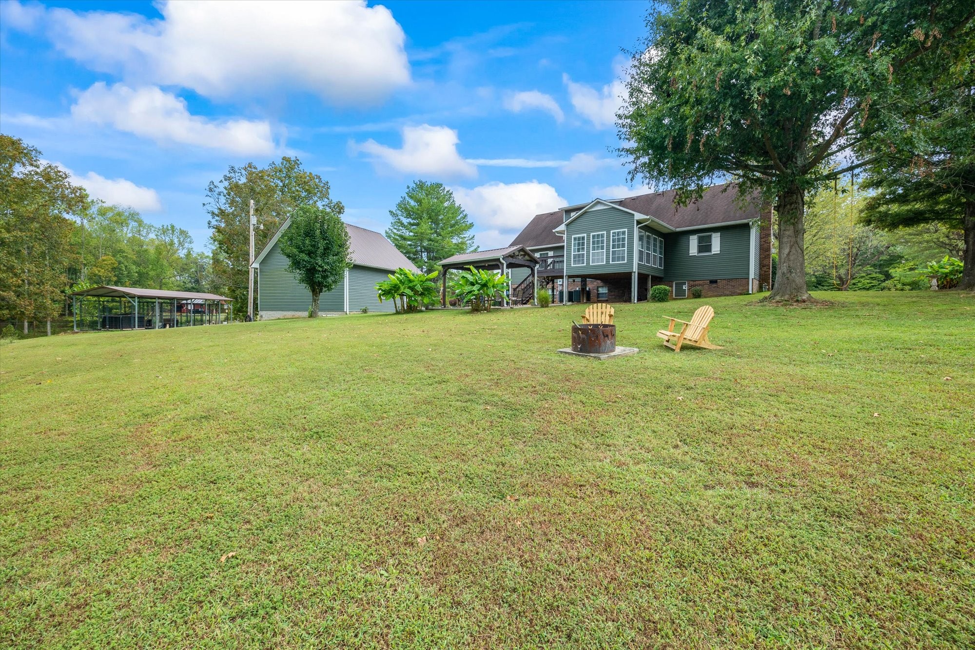 7214 Sarah Thomas Road Silver Point, TN 38582 - Photo 35 of 52 a view of a house with a yard