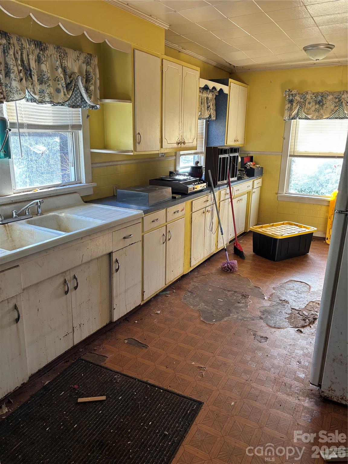 3014 Water Plant Road Maiden, NC 28650 - Photo 11 of 13 a kitchen with sink refrigerator and window