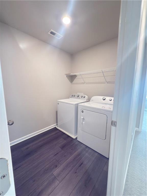 115 Wynn Way Pendergrass, GA 30567 - Photo 21 of 22 a utility room with dryer and washer