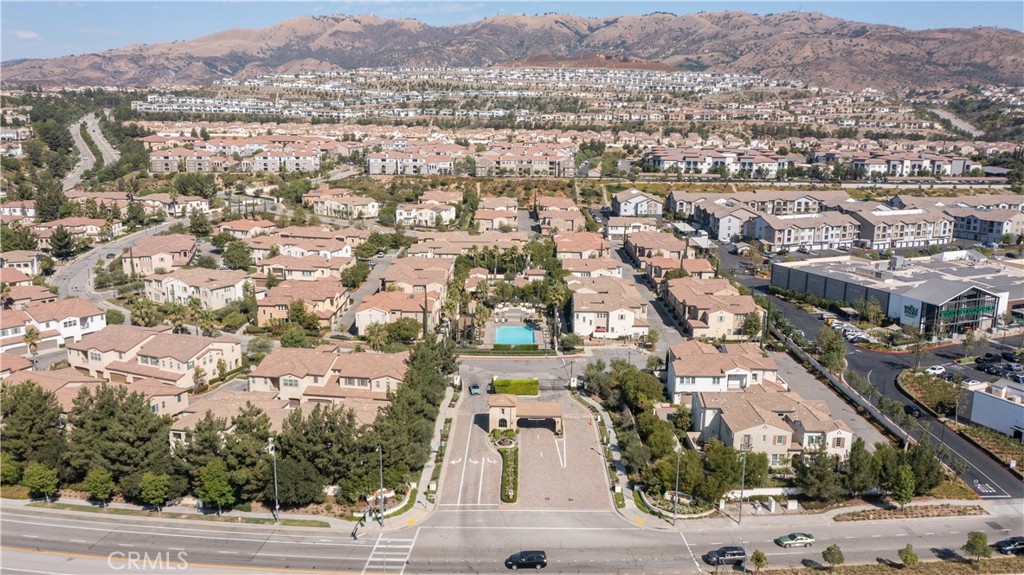 20335 Paseo Meriana Porter Ranch, CA 91326 - Photo 55 of 58 Aerial Overview of Community Entry with Guard Gate