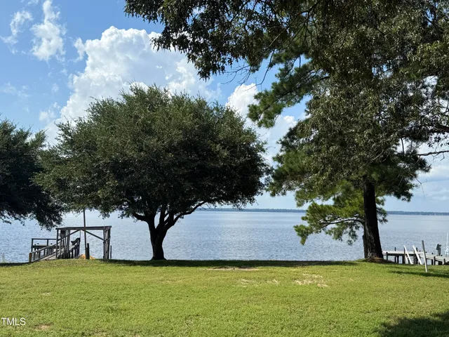 a view of a tree in front of a house