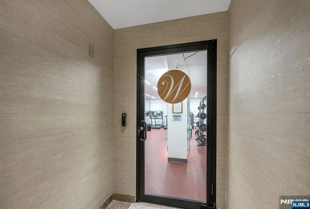 a close view of door lock