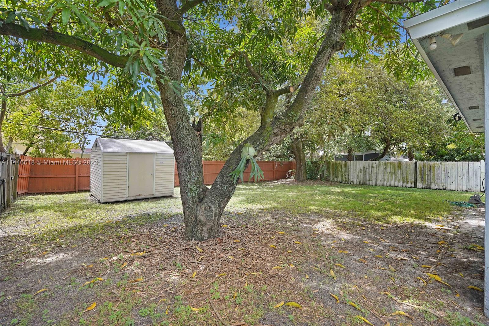 1330 Sesame Street Opa-Locka, FL 33054 - Photo 25 of 27 a view of a yard with a house and a large tree