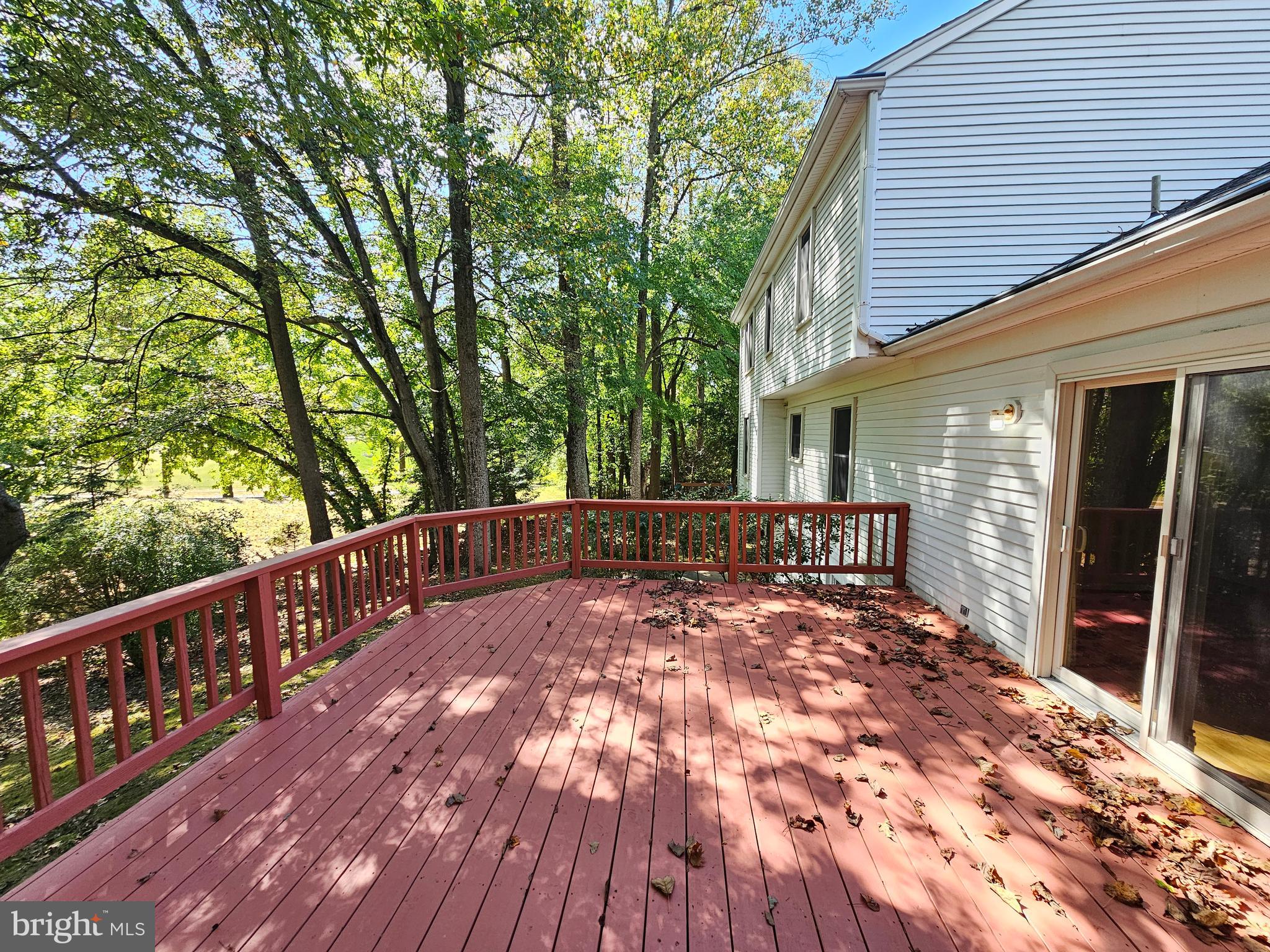 11321 Classical Lane Silver Spring, MD 20901 - Photo 55 of 66 a view of backyard with deck and wooden floor