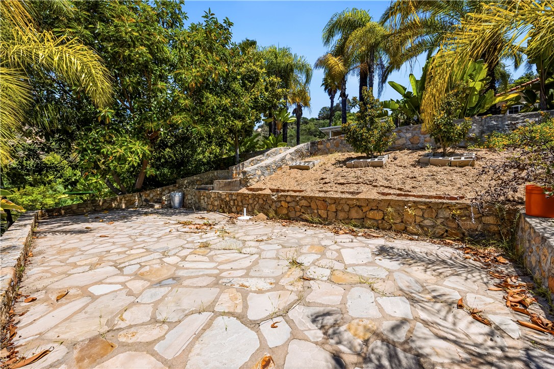 1485 Vía Ladera Fallbrook, CA 92028 - Photo 38 of 43 a view of a yard with plants and trees