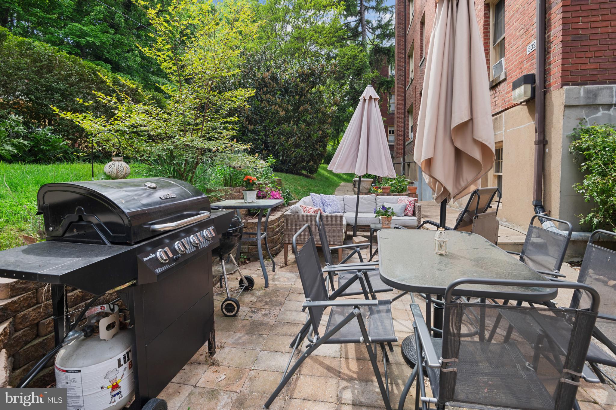 3024 Porter Street Northwest, Unit 204 Washington, DC 20008 - Photo 35 of 37 Community Patio