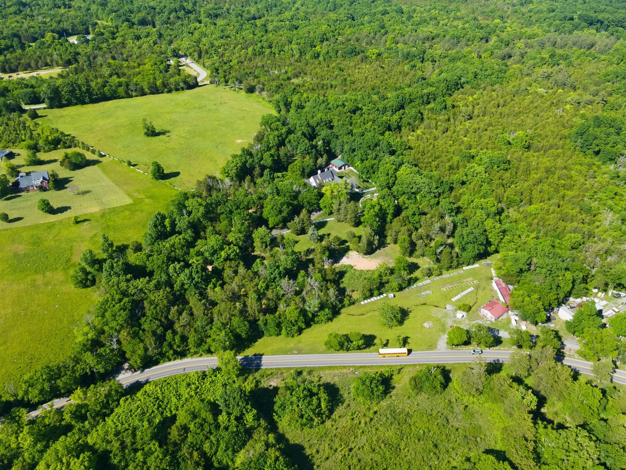 3016 Duplex Road Spring Hill, TN 37174 - Photo 57 of 61 a view of a large garden with plants and large trees